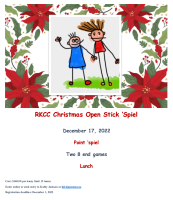 1st Annual Christmas "Open" Stick Spiel